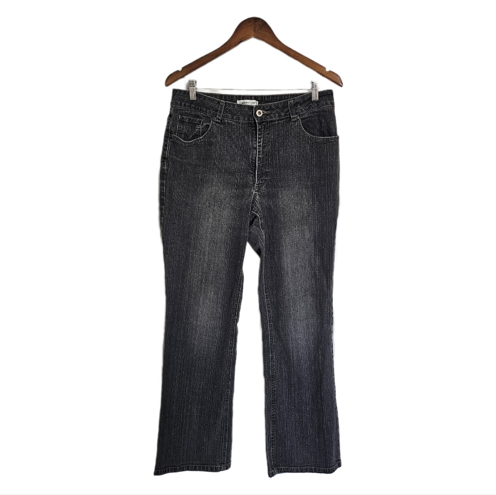 Coldwater Creek Dark Gray Denim Jeans